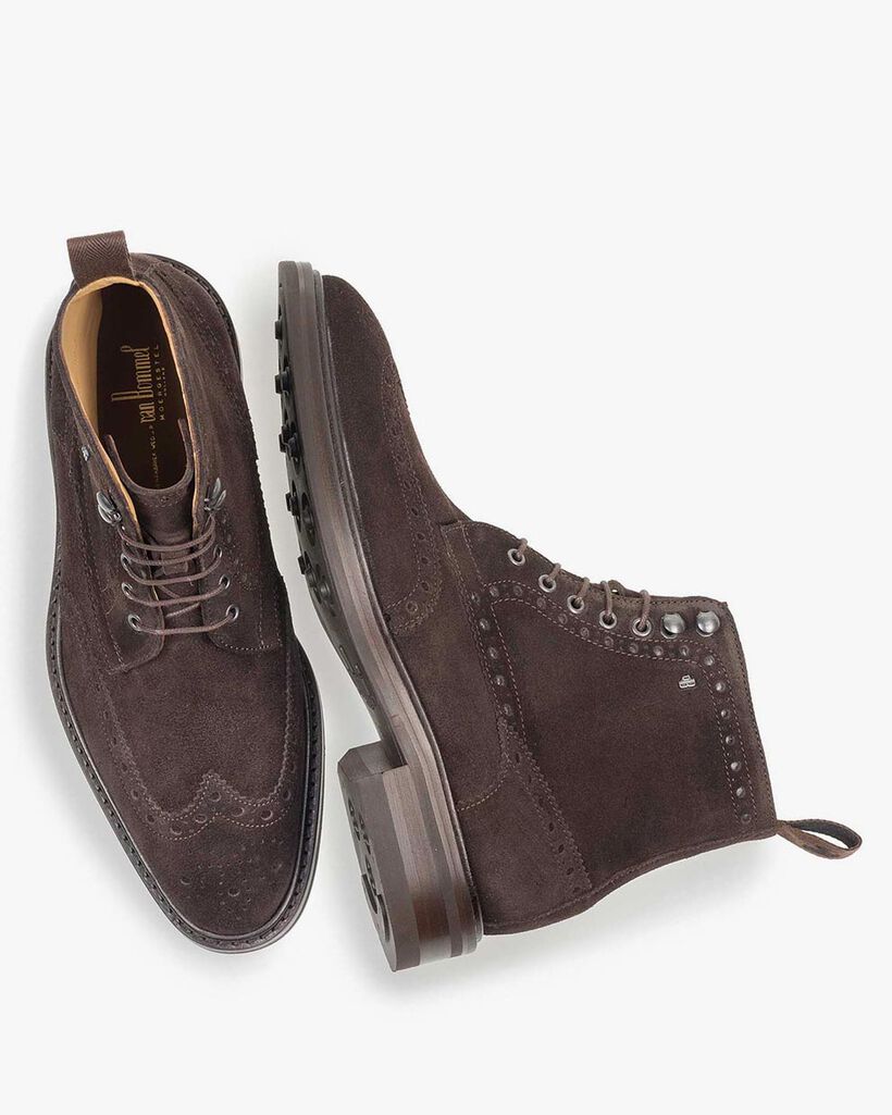 Boot su&egrave;de bruin