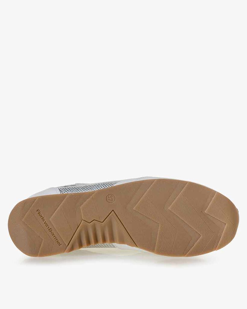 Sneaker kalfsleer wit