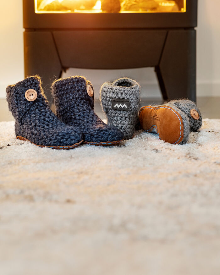 Kingdom Of Wow pantoffels blauw