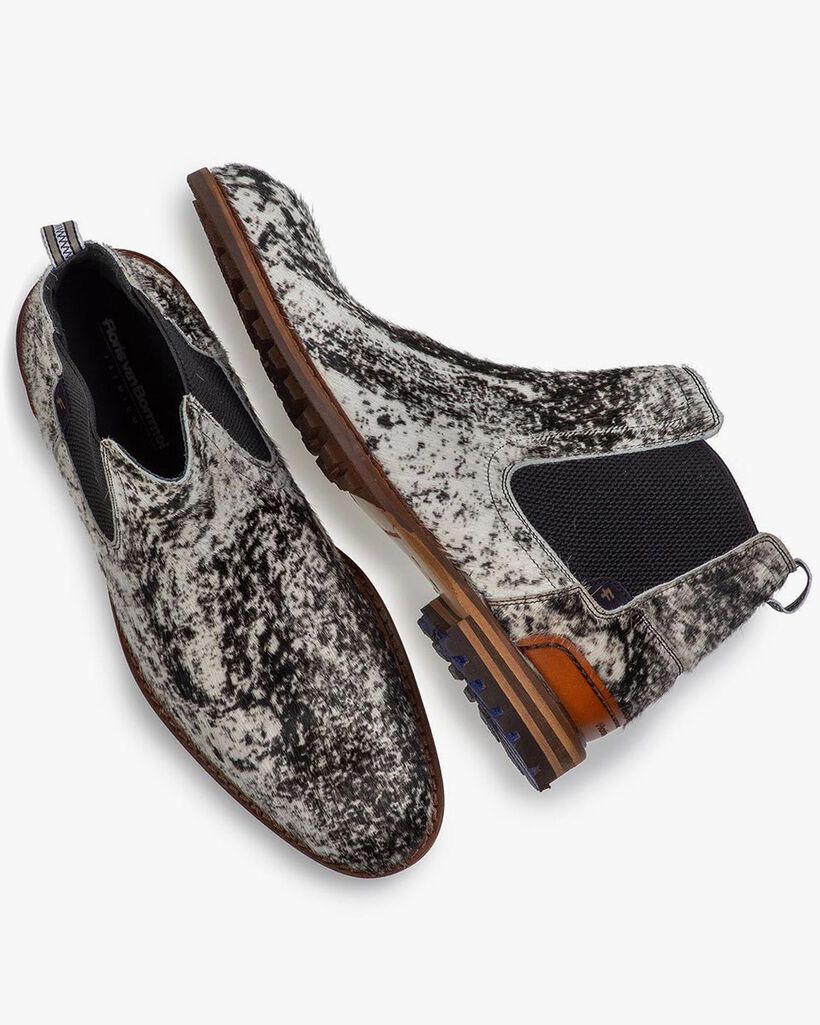 Chelsea boot pony off-white
