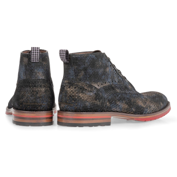 Veterboot brons met print