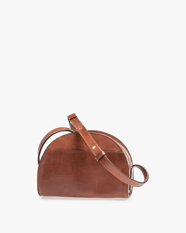 Bruine kalfsleren tas