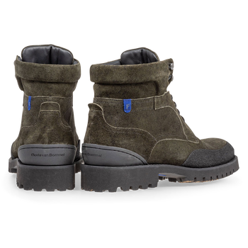 Veterboot groen su&egrave;de