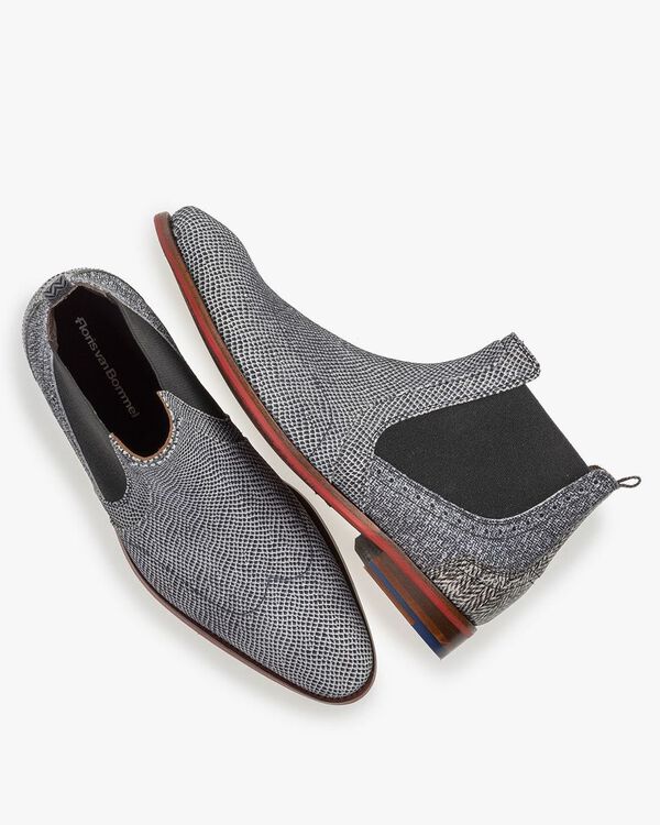 Chelsea boot leer off-white