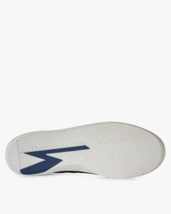 Sneaker suede leather green