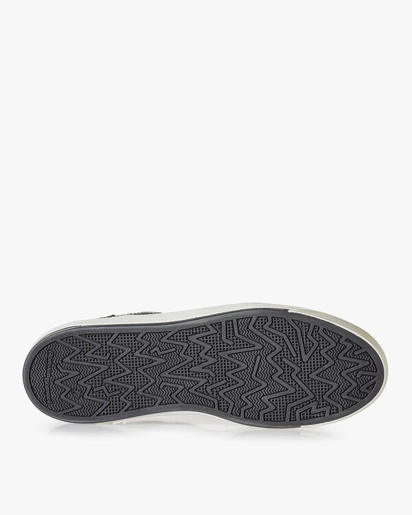 Sneaker snakeprint blauw