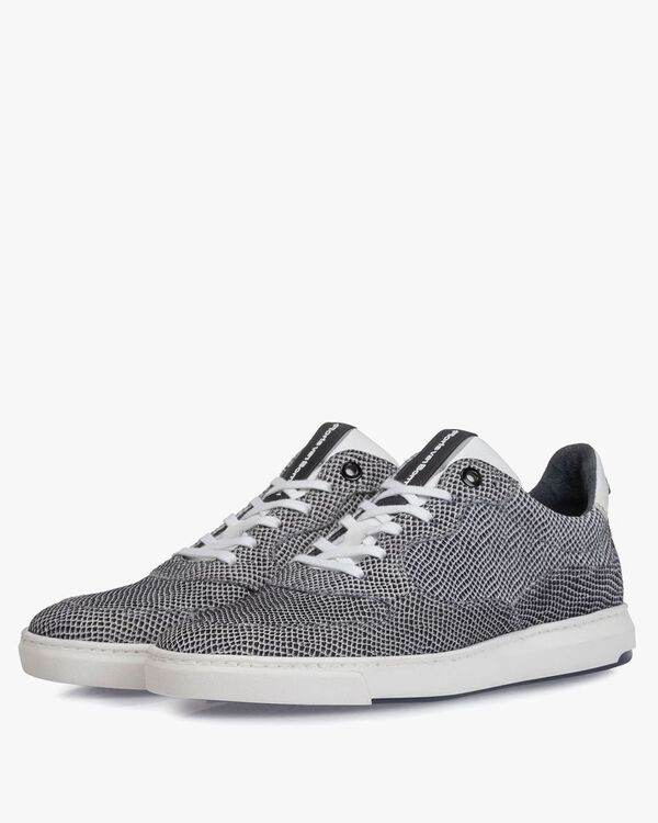 Sneaker su&egrave;de off-white