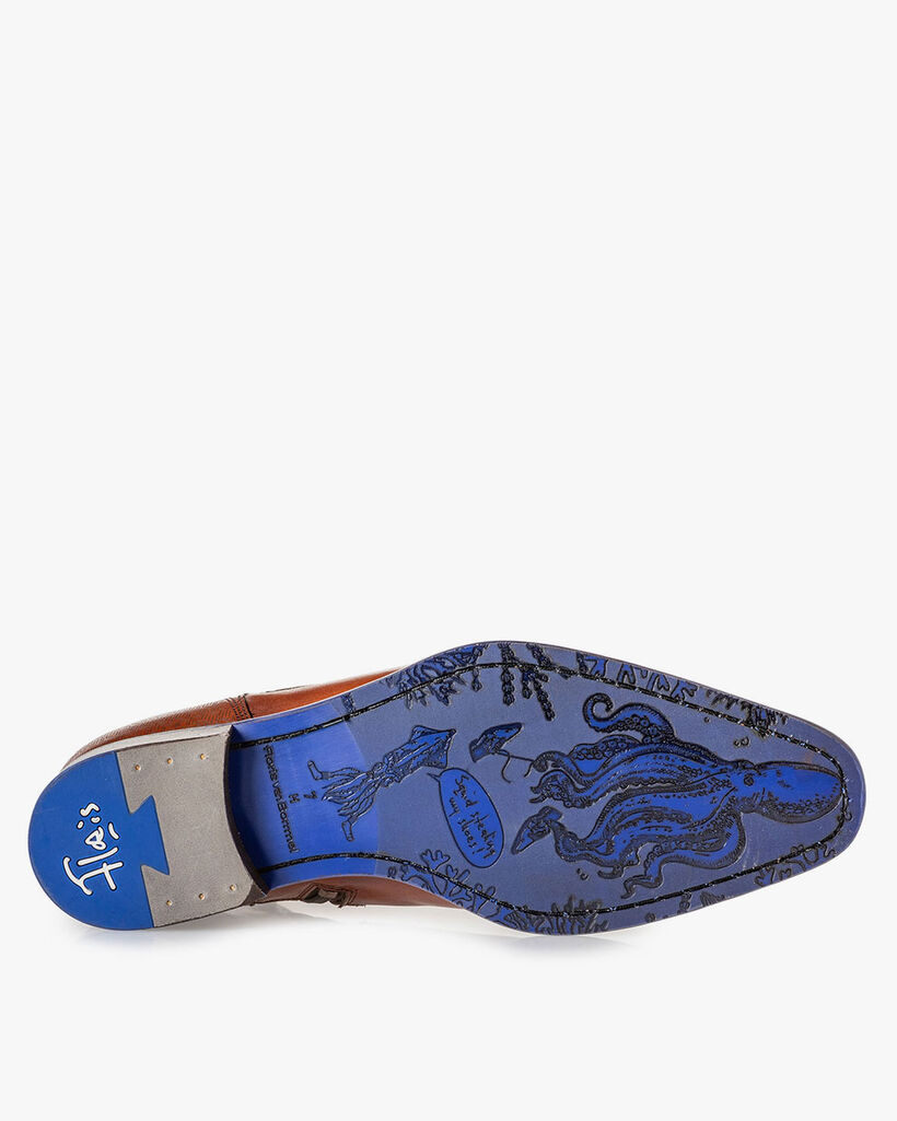 Chelsea boot cognac kalfsleer