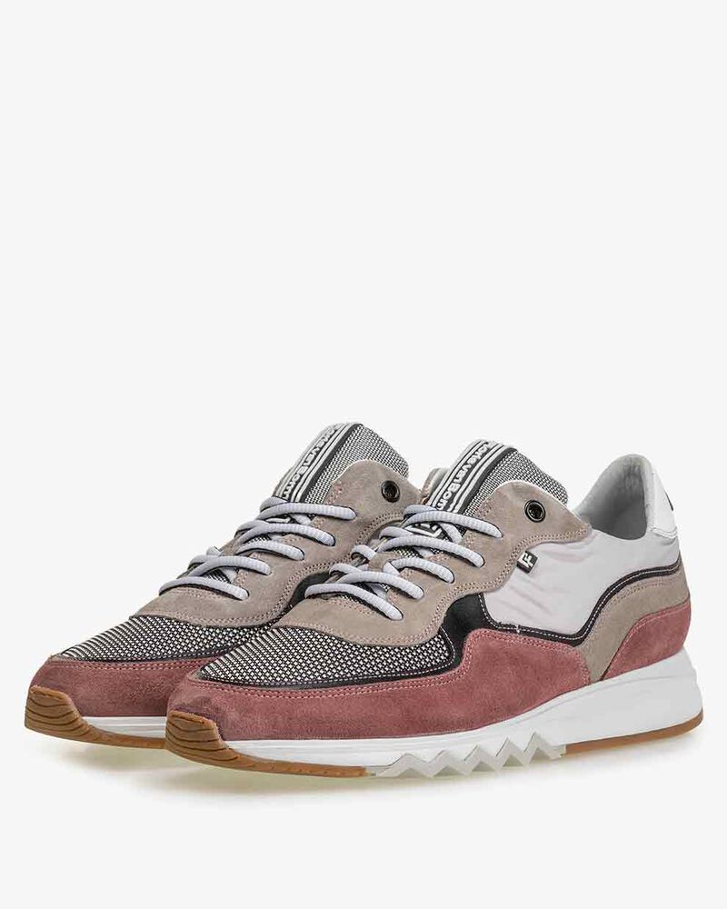 Nineti suede leather pink