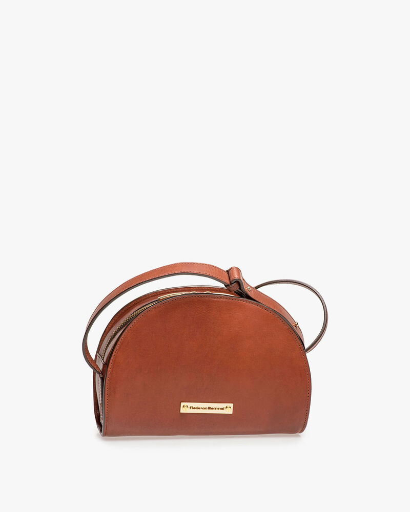Bruine kalfsleren tas