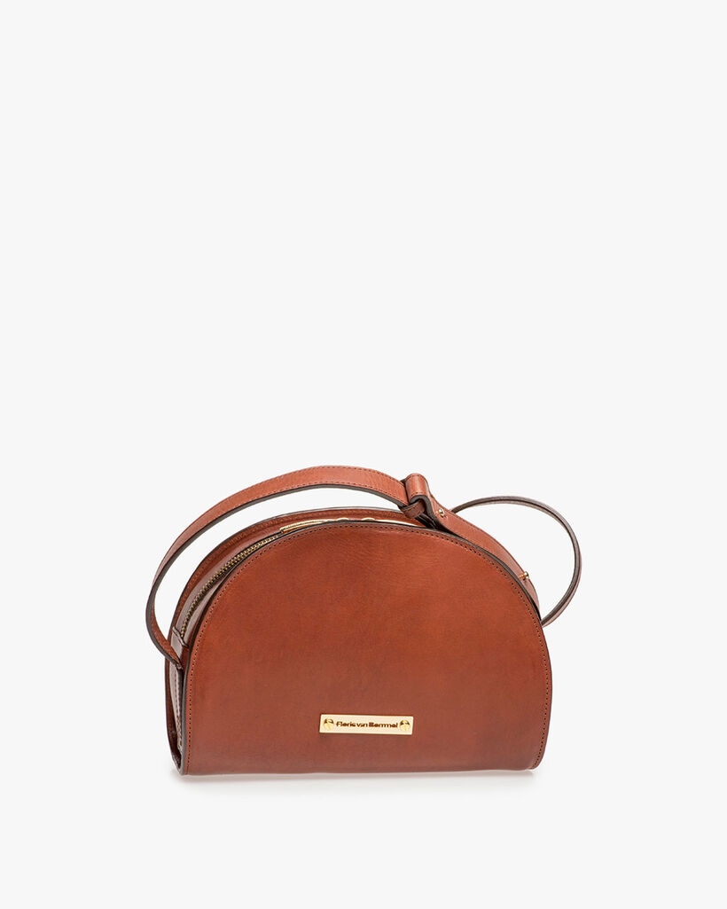 Bruine kalfsleren tas
