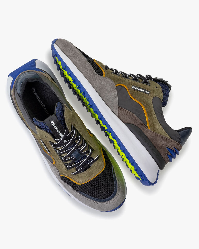 Sneaker suede green