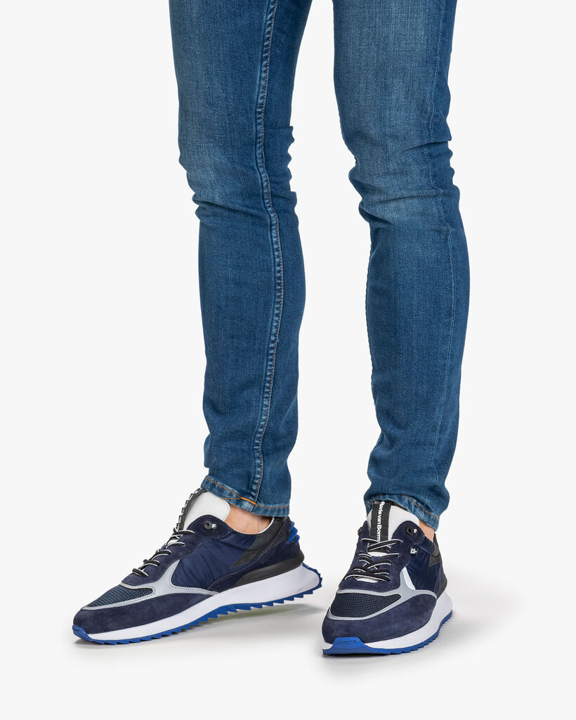 Sneaker suede blue