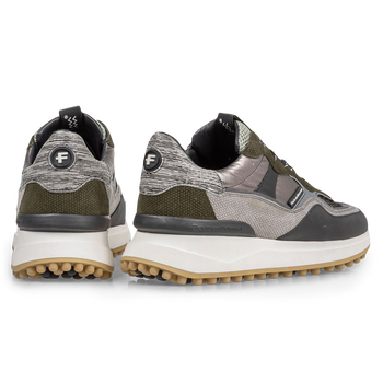 Noppi sneaker grijs/groen