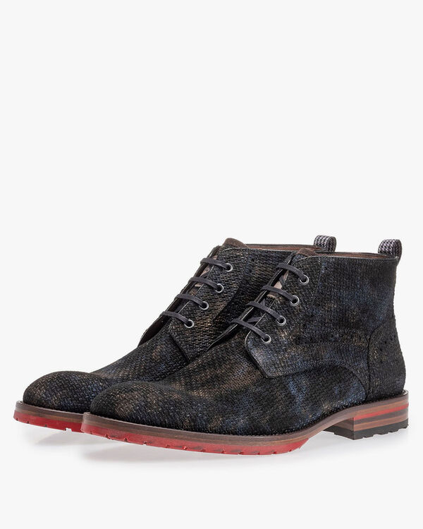 Veterboot brons met print