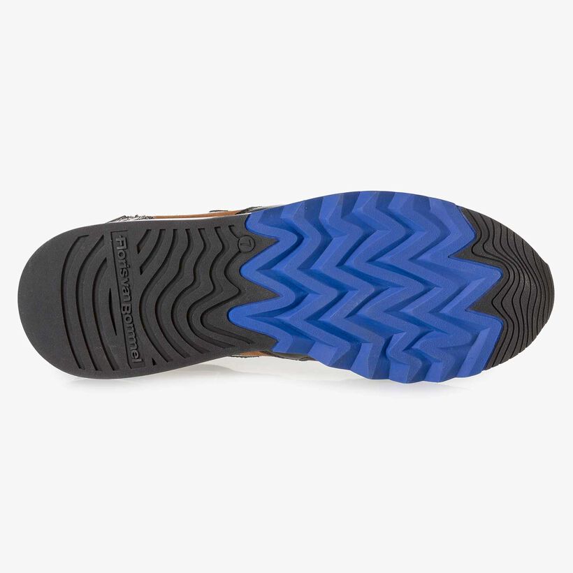 Multicolour su&egrave;de sneaker