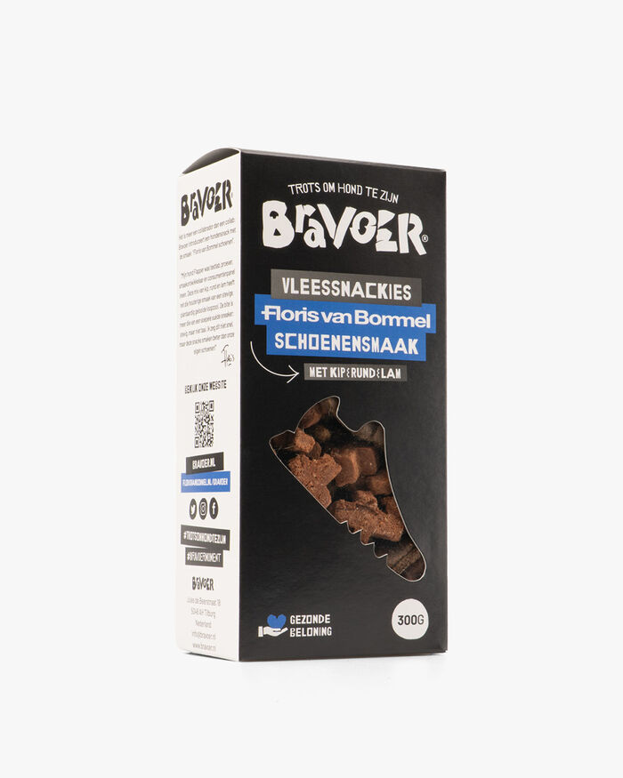 Box of Bravoer dog treats X FvB