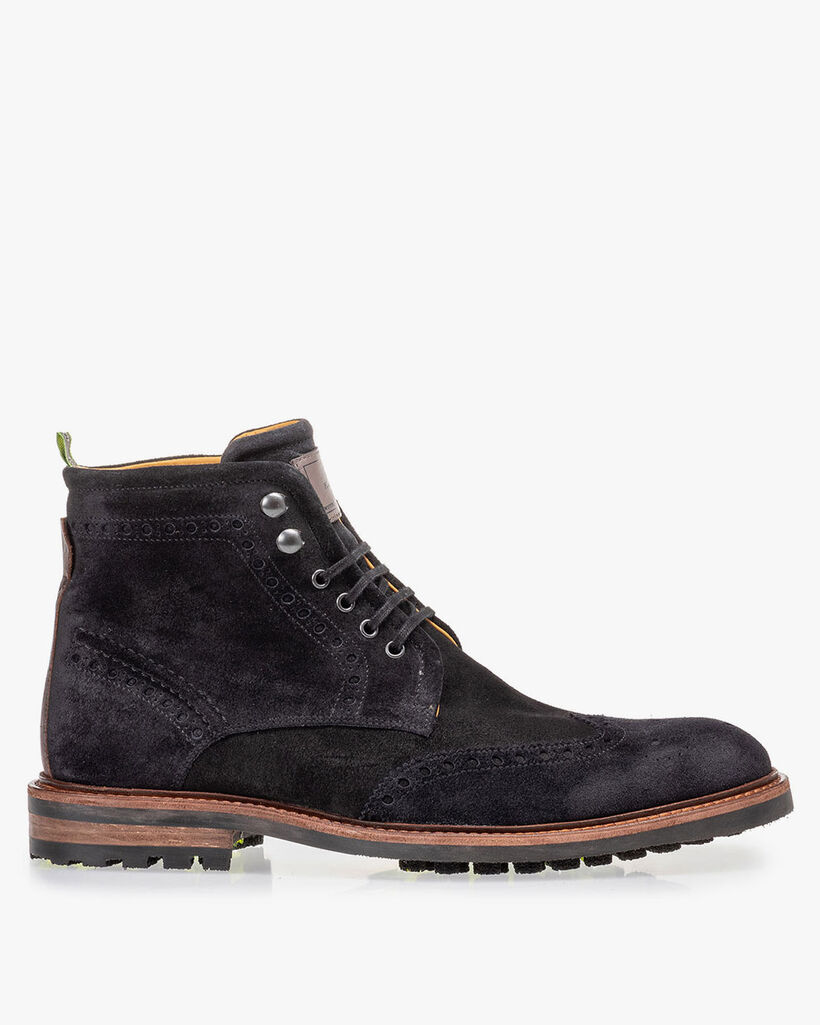 Boot zwart su&egrave;de