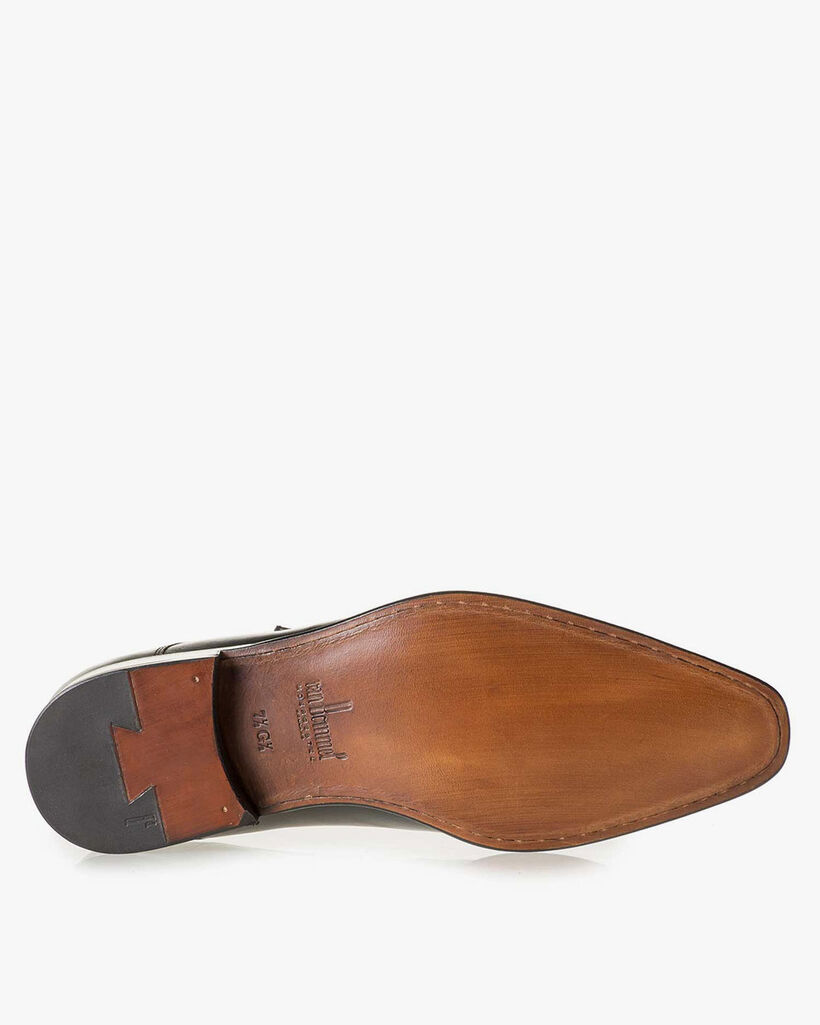 Monk strap calf leather black