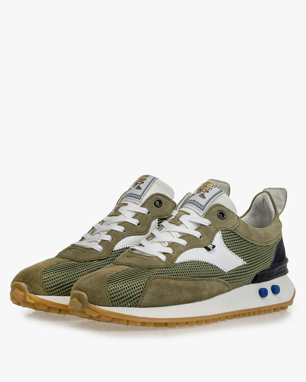 Sneaker textile green