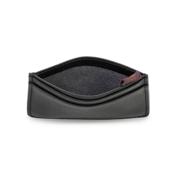 Card holder leather black