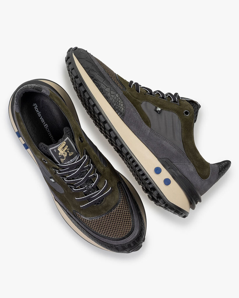 Vinti sneaker donkergroen