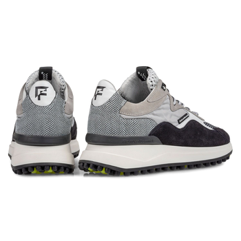 Noppi sneaker su&egrave;de lichtgrijs