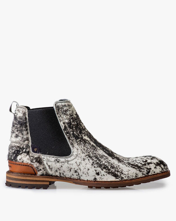 Chelsea boot pony off-white