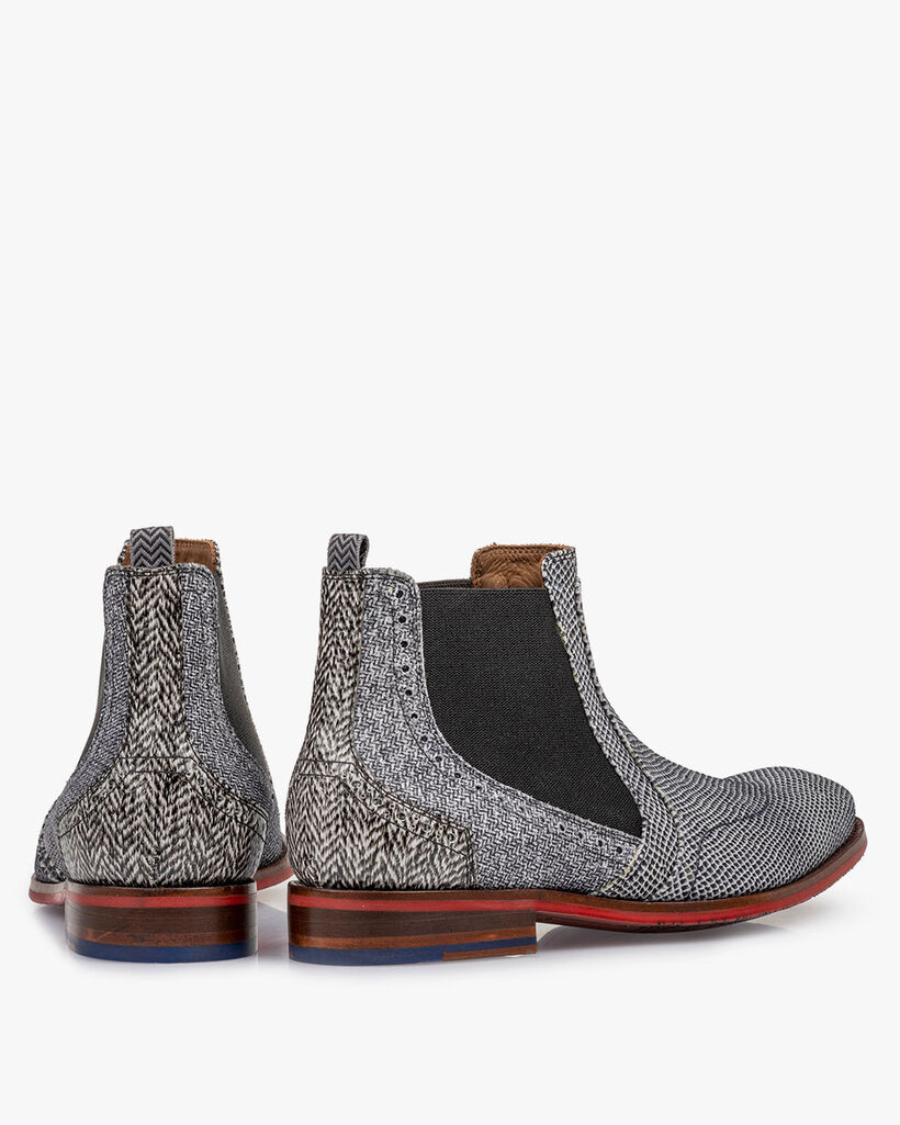 Chelsea boot leer off-white