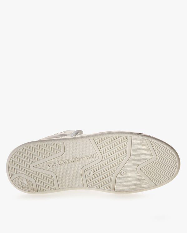 Sneaker calf leather white