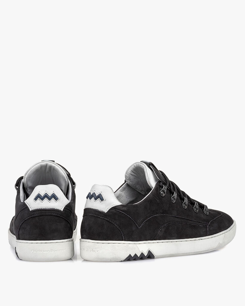 Hiking sneaker nubuck zwart