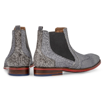 Chelsea boot leer off-white