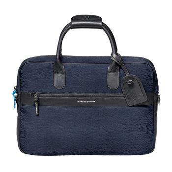 Office sleeve textiel blauw