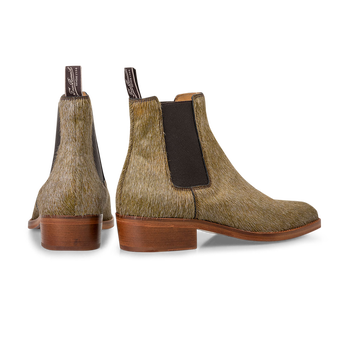 Chelsea boot pony taupe