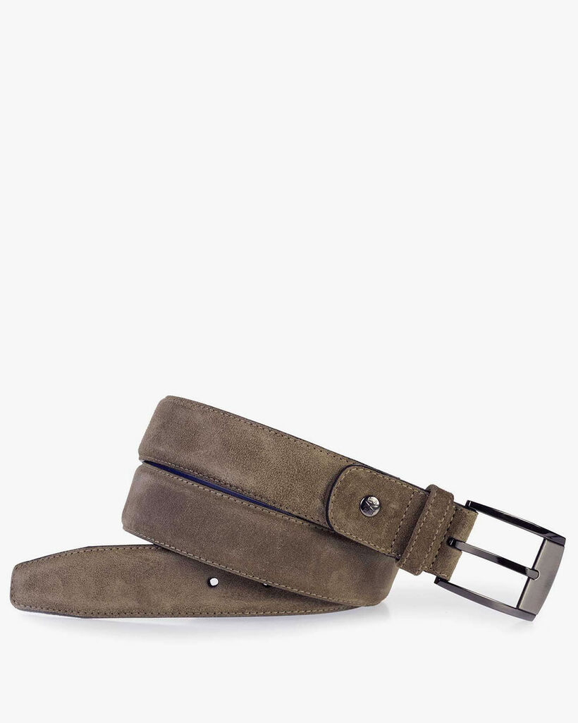 Riem su&egrave;de taupe