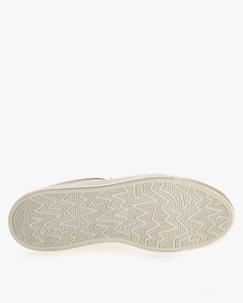 Sneaker white calf leather