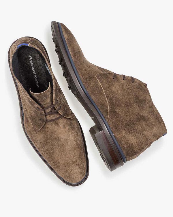 Veterboot su&egrave;de taupe