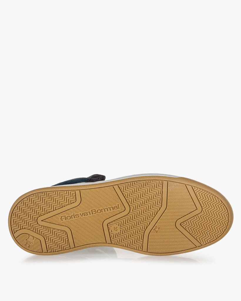 Sneaker su&egrave;de donkergrijs