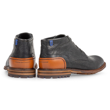 Crepi boot zwart met print