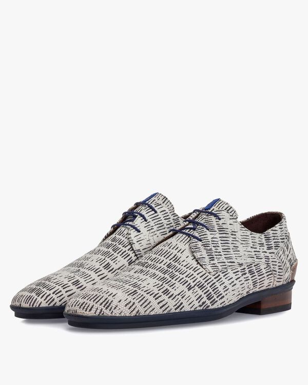 Lace shoe nubuck leather
