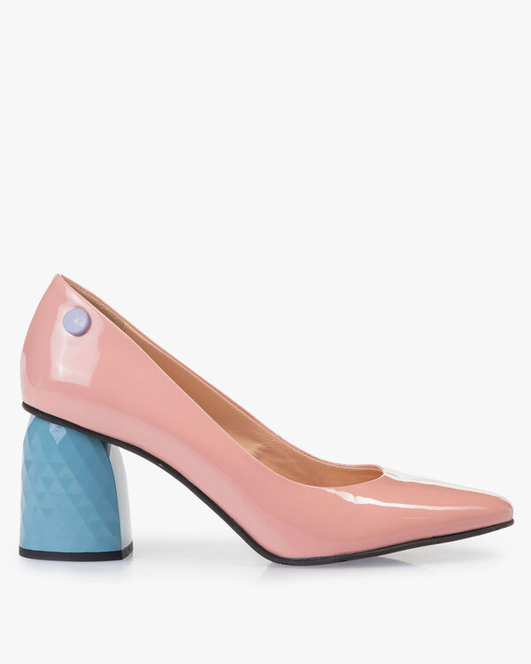 Pumps lakleer roze