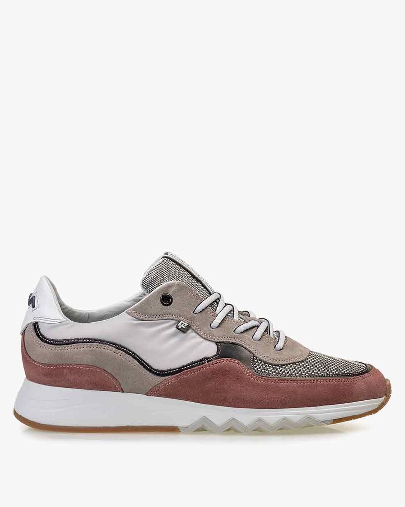 Nineti suede leather pink