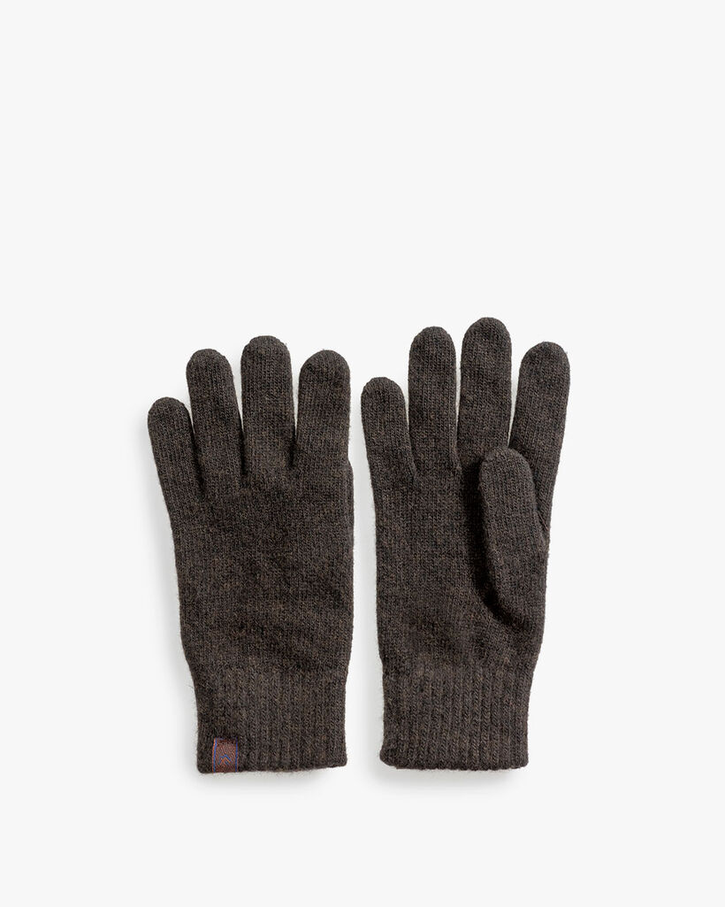 Handschoenen wol bruin