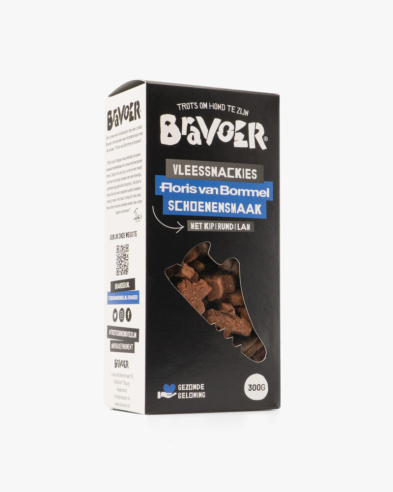 Box of Bravoer dog treats X FvB