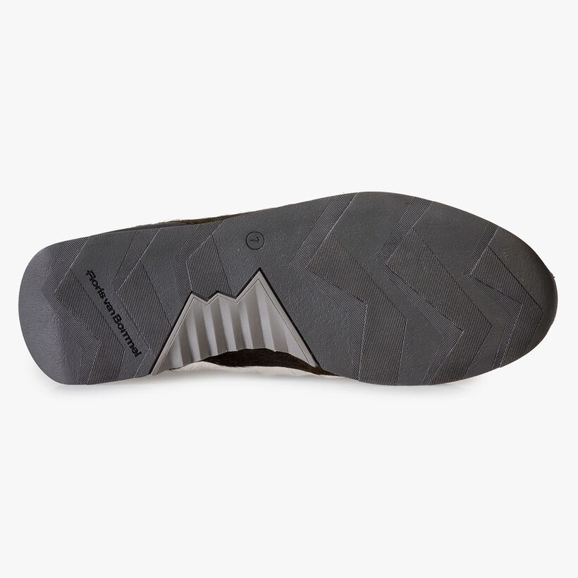 Groene su&egrave;de sneaker