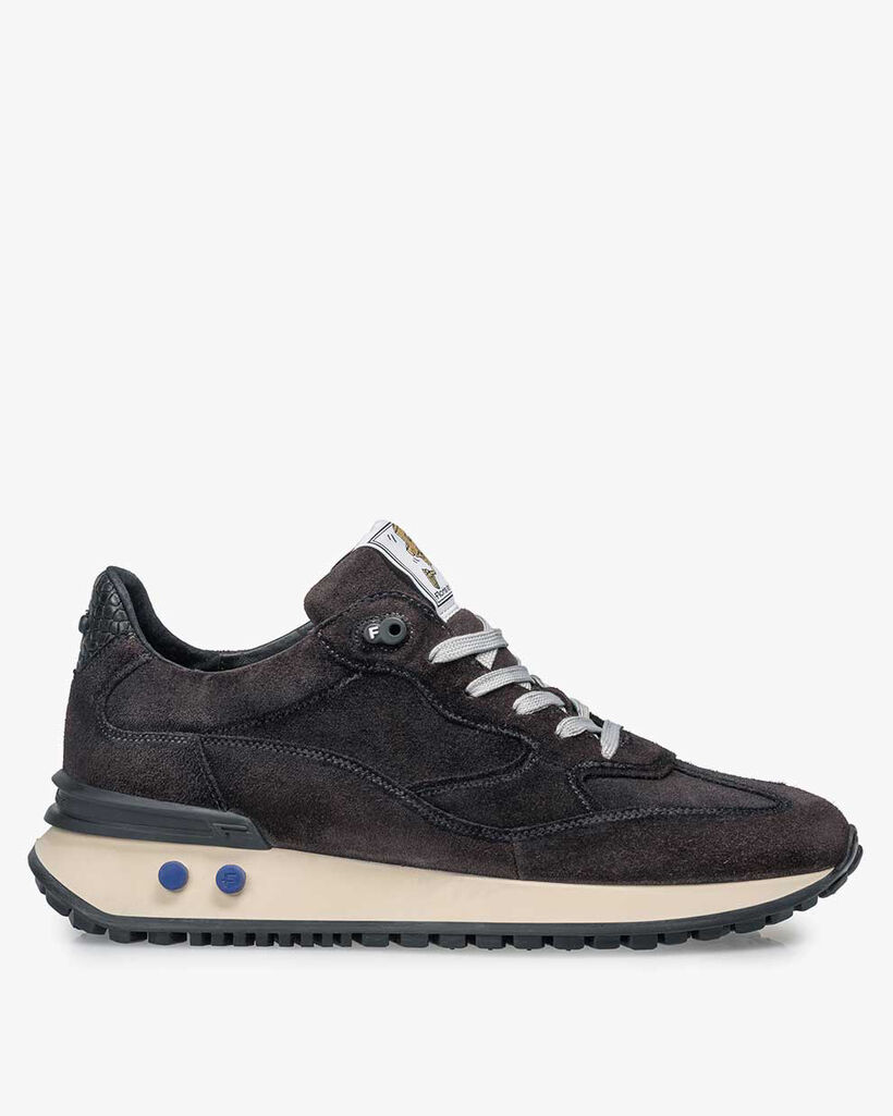 Vinti sneaker suede dark grey