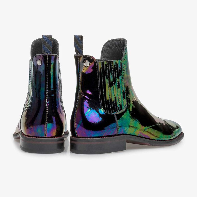 Multi-color chelsea boot van lakleer