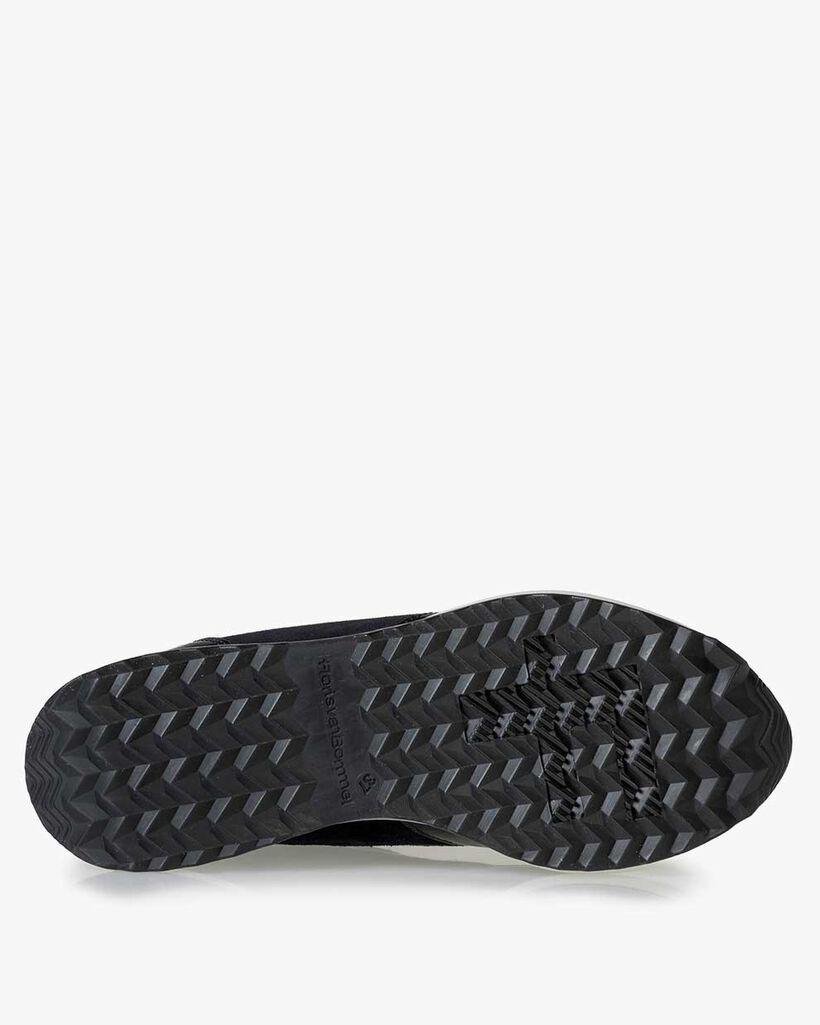 Sneaker lakleer blauw