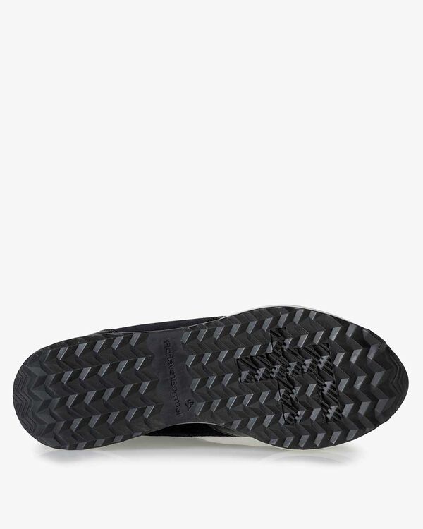 Sneaker lakleer blauw