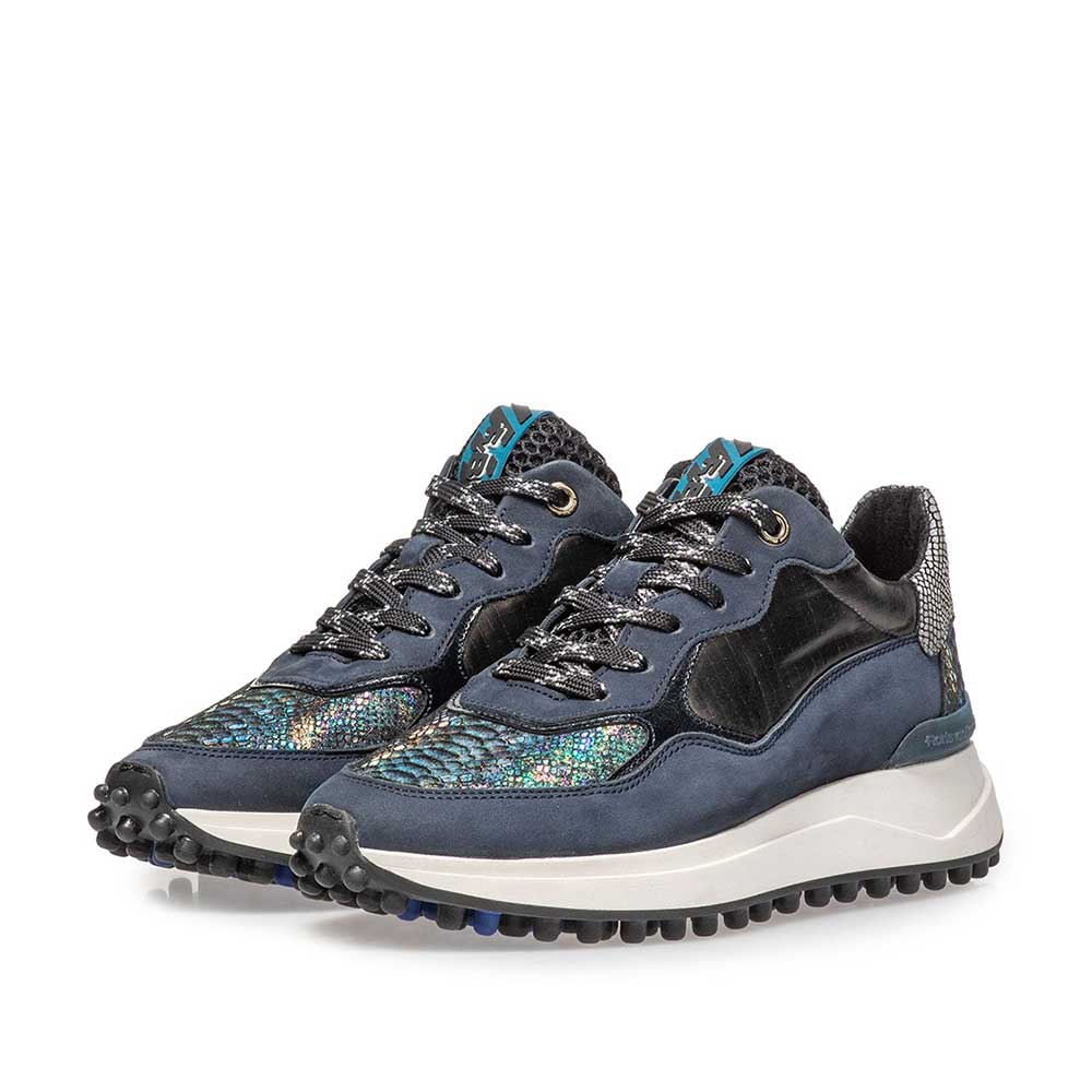 85307/09 - Noppi sneaker blauw 85307/09 - Noppi sneaker blauw